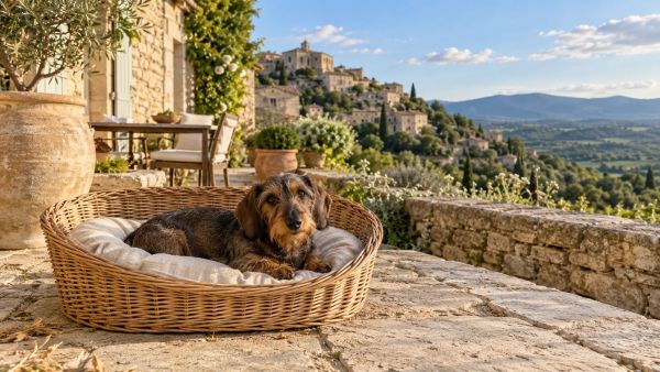Top 5 paniers en rotin pour chien alliant style et confort